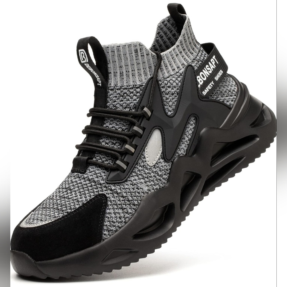 New Men's Steel Toed Shoes
